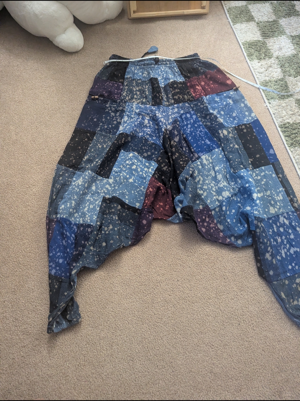 Bohemian Patchwork Pante - Blue Multi